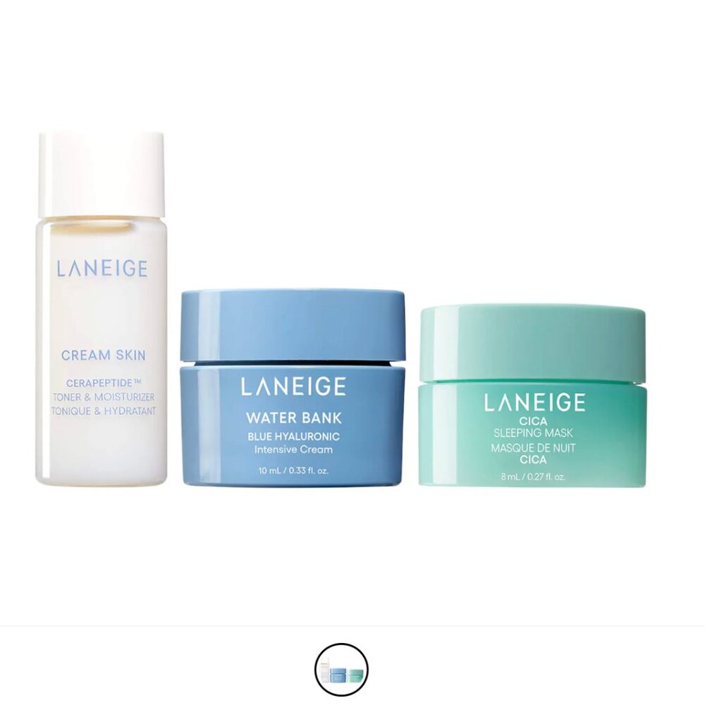 LANEIGE  WB Intensive Cream Deluxe + Cica Sleeping Mask Deluxe